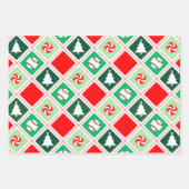 Creatief honkbal kerstcadeau verpakking inpakpapier vel (Voorkant 2)