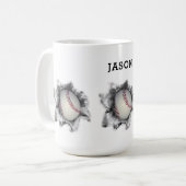 Creatief Honkbal Koffiemok (Voorkant links)