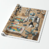 Creatief inpakpapier (Uitgerold)