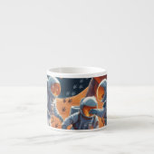 Creatief inpakpapier espresso kop (Voorkant)