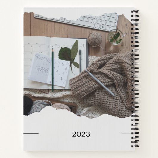 Creatief journaal notitieboek (Achterkant)