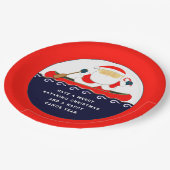 Creatief kerstfeest papieren bordje (Gekanteld)