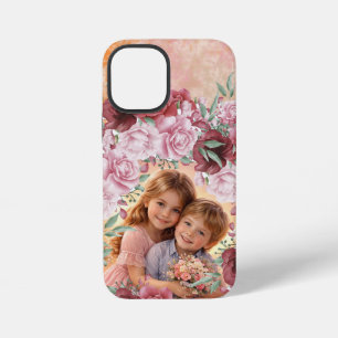 CREATIEF KLEURSPELEND KUNSTWERK VOOR HET GEZIN iPhone 12 MINI HOESJE