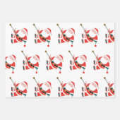 Creatief Klimmen met Kerst Inpakpapier Vel (Voorkant)