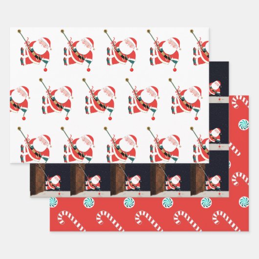 Creatief Klimmen met Kerst Inpakpapier Vel (Set)