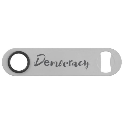 Creatief, koel, modern, speels ontwerp Democratie Speed Flessenopener (Voorkant (Horizontaal))