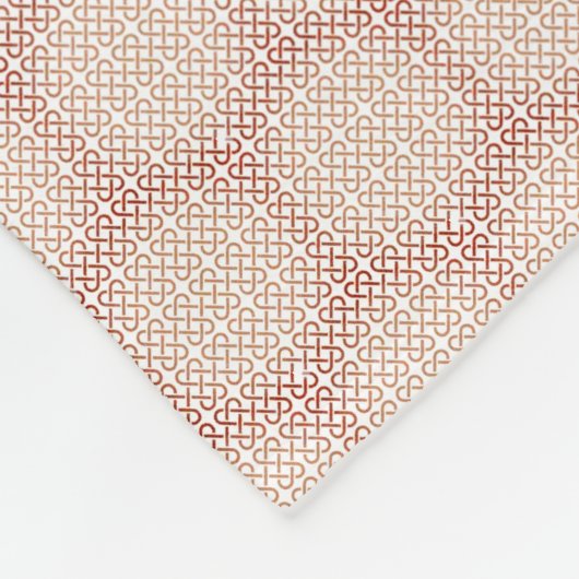 creatief kunstontwerp fleece deken (Hoek)