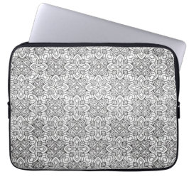 creatief kunstontwerp laptop sleeve