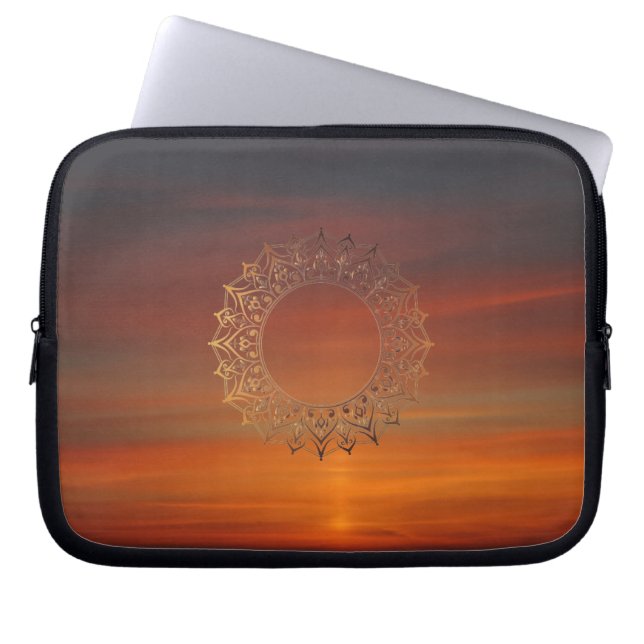 creatief kunstontwerp laptop sleeve (Voorkant)