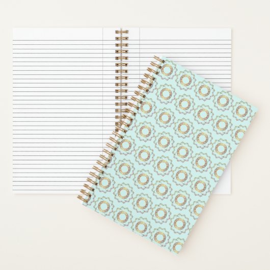 creatief kunstontwerp notitieboek (Binnen)