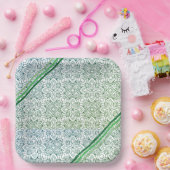 creatief kunstontwerp papieren bordje (Feest)