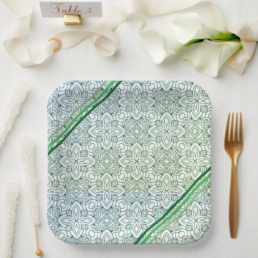 creatief kunstontwerp papieren bordje (Huwelijk)