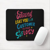 Creatief Kunstontwerp Sticker Muismat (Met muis)