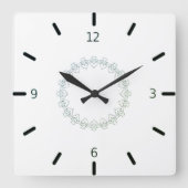 creatief kunstontwerp vierkante klok (Voorkant)