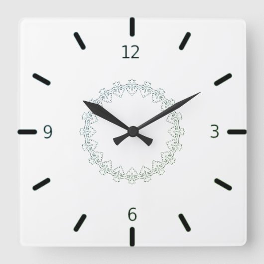 creatief kunstontwerp vierkante klok (Voorkant)