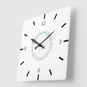 creatief kunstontwerp vierkante klok (Hoek)