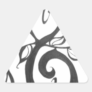 creatief kunstpatroon sticker