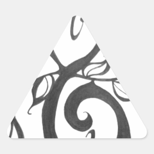 creatief kunstpatroon sticker (Voorkant)