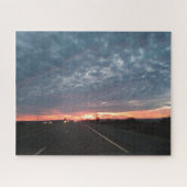 Creatief landschap Wolken foto puzzel Legpuzzel (Horizontaal)