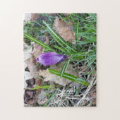 Creatief landschapsbloem fotopuzzel legpuzzel (Verticaal)