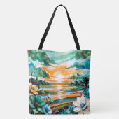 Creatief leuk cadeau ideaal tote bag (Achterkant)