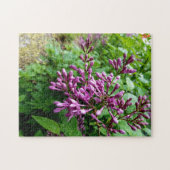 Creatief licht paarse lila foto puzzel (Horizontaal)