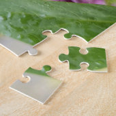 Creatief licht paarse lila foto puzzel (Zijkant)