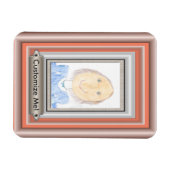 Creatief Lijst en mat voor uw masterstuk Magneet (Horizontaal)