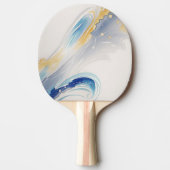 Creatief met Waterverf Ping Pong Paddles Tafeltennisbatje (Voorkant)