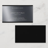 Creatief Modern Design Licht en Schaduw Cool Plain Visitekaartje (Voorkant / Achterkant)