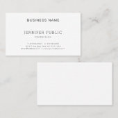 Creatief modern, minimalistisch professioneel ontw visitekaartje (Voorkant / Achterkant)