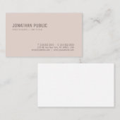 Creatief Modern Schoon Ontwerp Elegante Kleuren Du Visitekaartje (Voorkant / Achterkant)