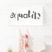 Creatief, modern, speels, koel ontwerp van gelijkh spandoek (Insitu)