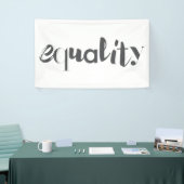 Creatief, modern, speels, koel ontwerp van gelijkh spandoek (Beurs)