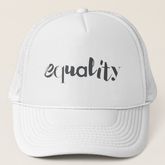 Creatief, modern, speels, koel ontwerp van gelijkh trucker pet (Voorkant)