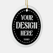 Creatief, modern, strak & fantasierijk keramisch ornament (Rechts)