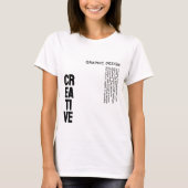 Creatief ontwerp definitie T-Shirt (Voorkant)