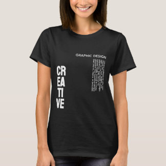 Creatief ontwerp definitie T-Shirt
