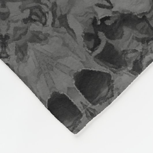 Creatief ontwerp foto's tekst sierslang fleece deken (Hoek)