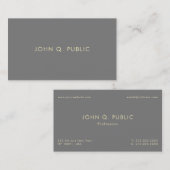 Creatief ontwerp Moderne Premium-Silk Professional Visitekaartje (Voorkant / Achterkant)
