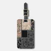 Creatief ontwerp voor uw foto's tekst siern bagagelabel (Voorkant verticaal)