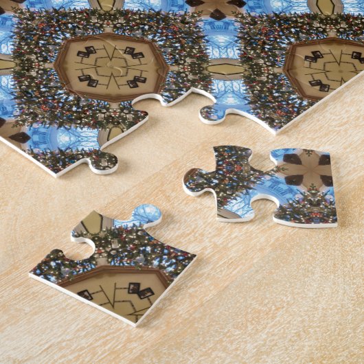 Creatief patroonpuzzel legpuzzel (Zijkant)