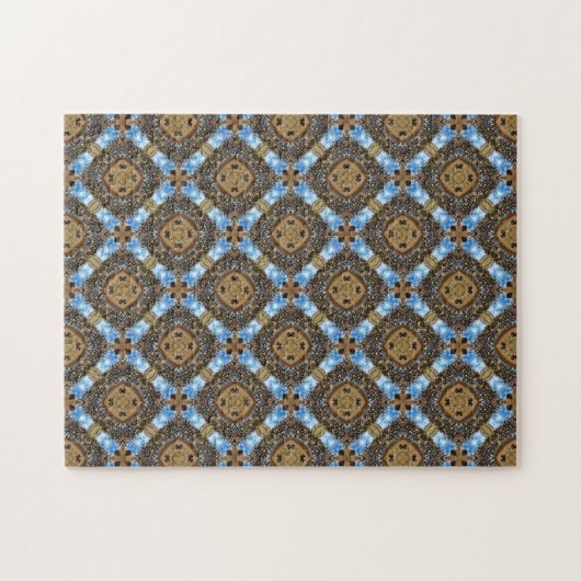 Creatief patroonpuzzel legpuzzel (Horizontaal)