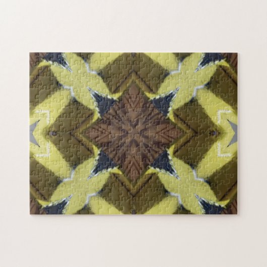 Creatief patroonpuzzel legpuzzel (Horizontaal)