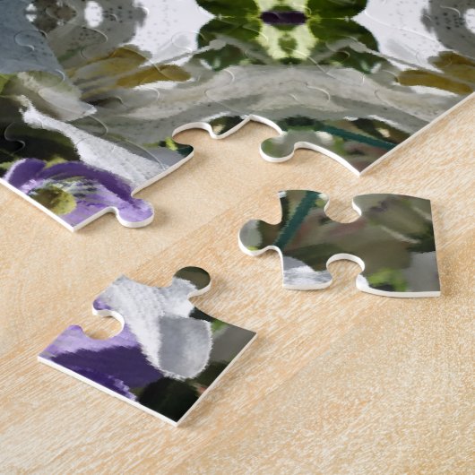 Creatief patroonpuzzel legpuzzel (Zijkant)