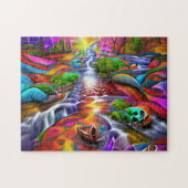 Creatief patroonpuzzel legpuzzel (Horizontaal)