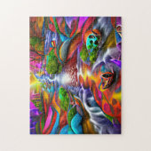 Creatief patroonpuzzel legpuzzel (Verticaal)