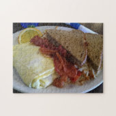 Creatief patroonpuzzel legpuzzel (Horizontaal)