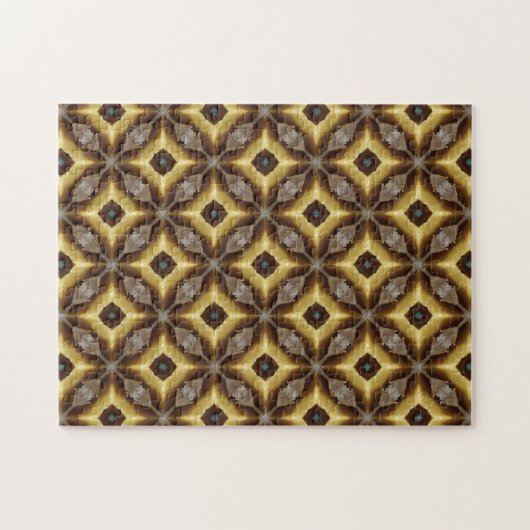 Creatief patroonpuzzel legpuzzel (Horizontaal)