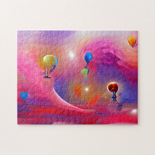 Creatief patroonpuzzel legpuzzel (Horizontaal)